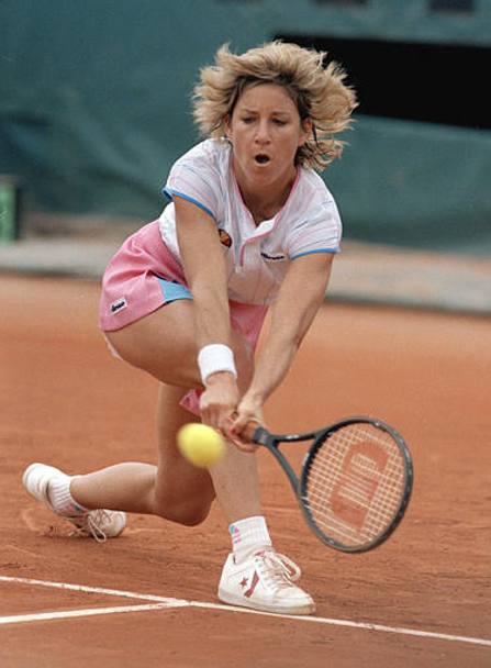 In azione al Roland Garros del 1986 (Ap)